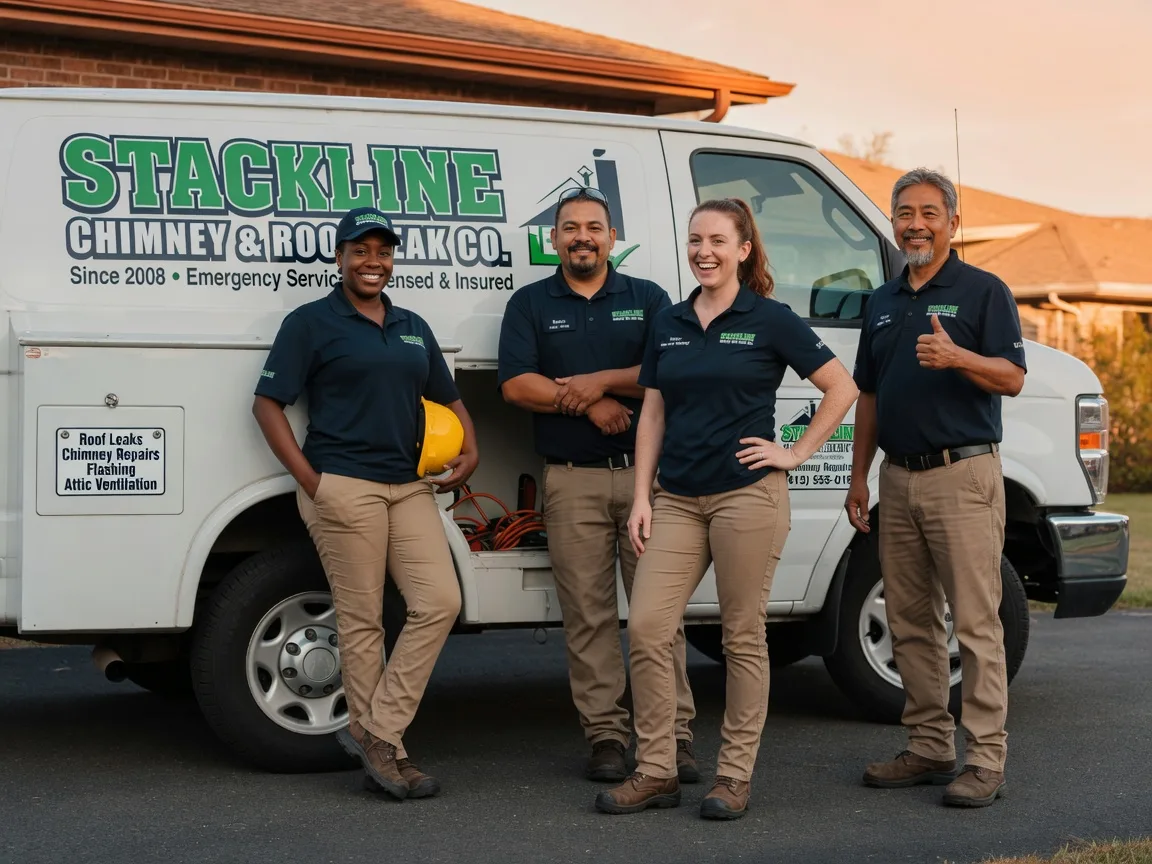 Chimney flashing repair company in San Diego, TX